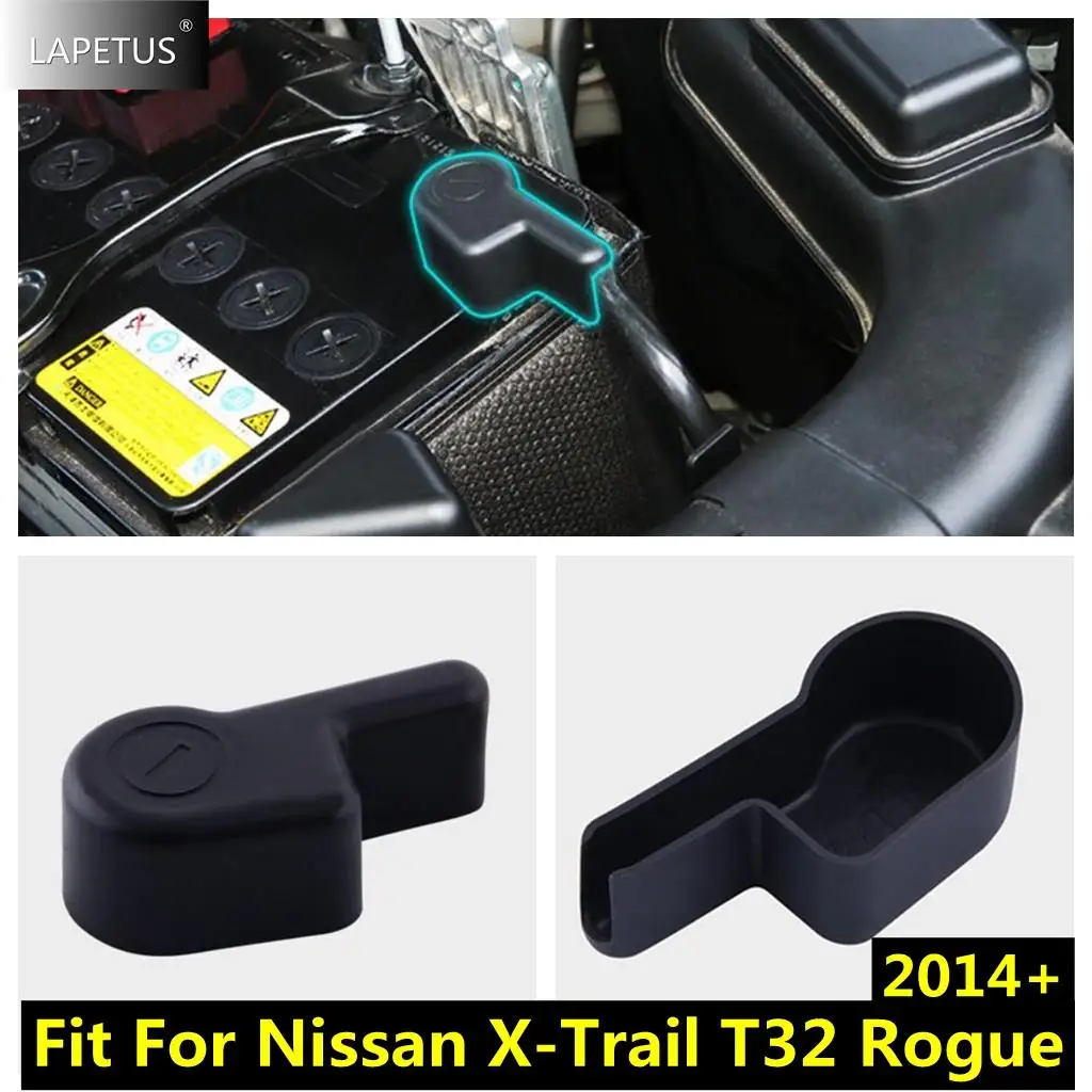 

Car Accessories Engine Battery Anode Negative Electrode Protector Cover Trim For Nissan X-Trail X Trail T32 Rogue 2014 - 2016