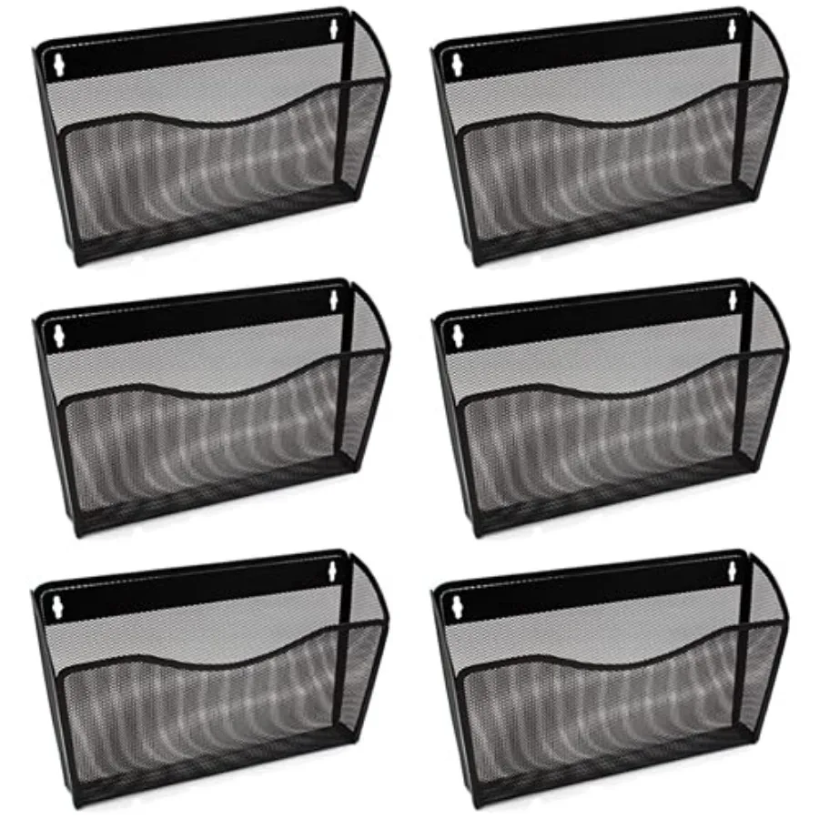 

Настенный сетчатый органайзер для файлов для дома и офиса, подвесной держатель для папок, документов, писем и т.д.