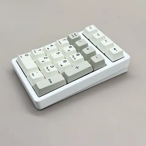 VIAL remap EC21 capacitive switch numpad topre style mini keyboard gaming pad wired 35g
