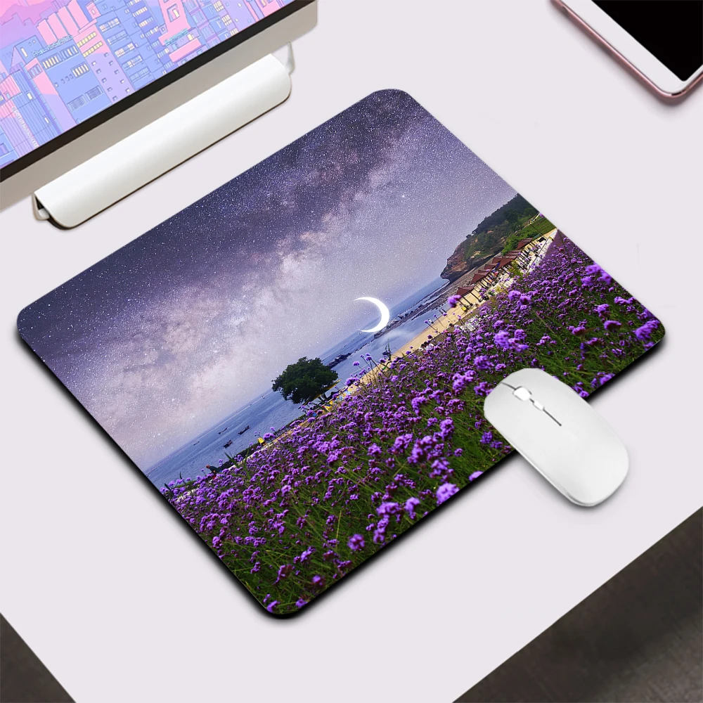 Nature Landscape Small Gaming Mouse Pad Computer Office Mousepad Keyboard Pad Desk Mat PC Gamer Mouse Mat XXL Laptop Mausepad