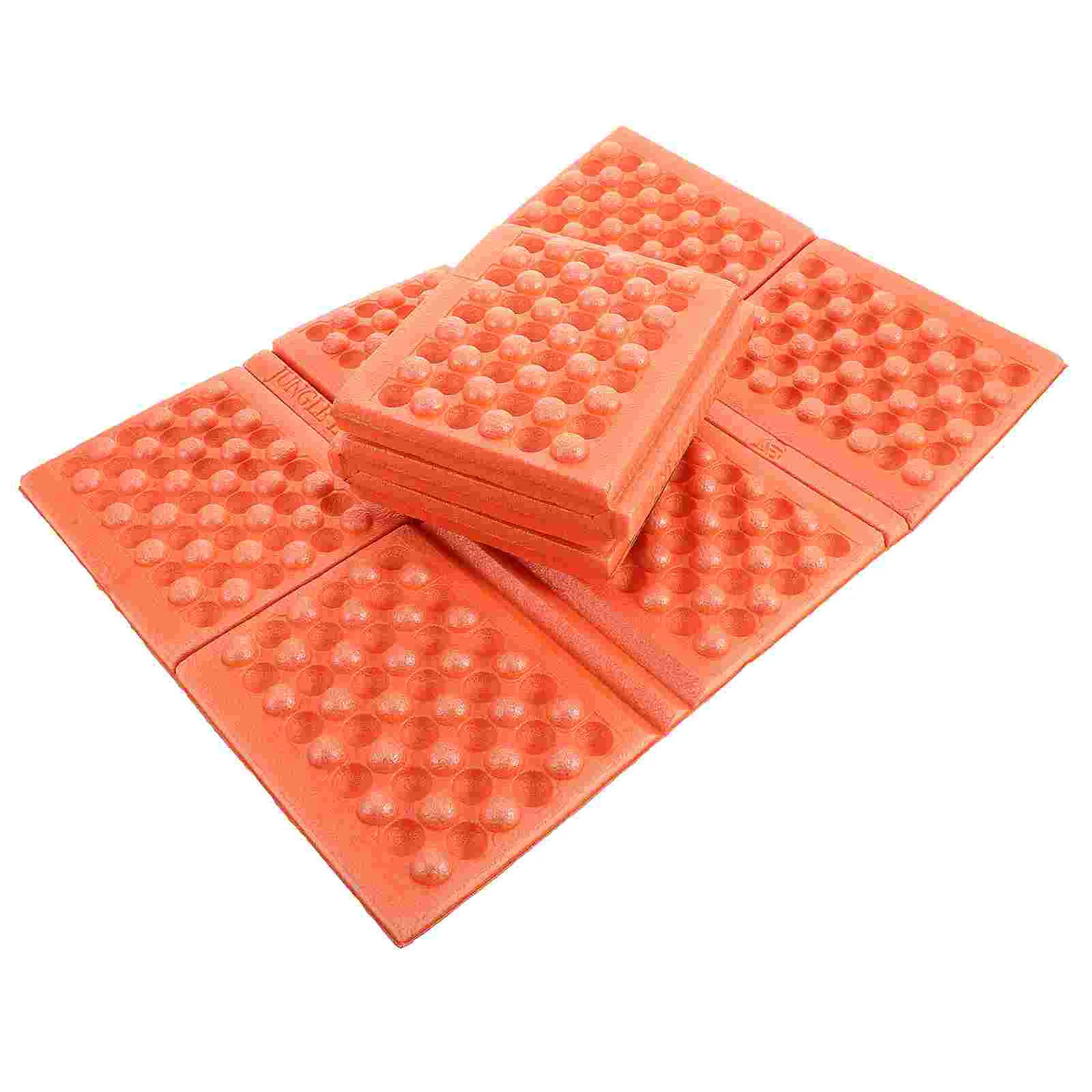 2 Pcs Honeycomb Folding Cushion Sitting Pad Picnic Mat Marine Camping Children Crawling Xpe Ground