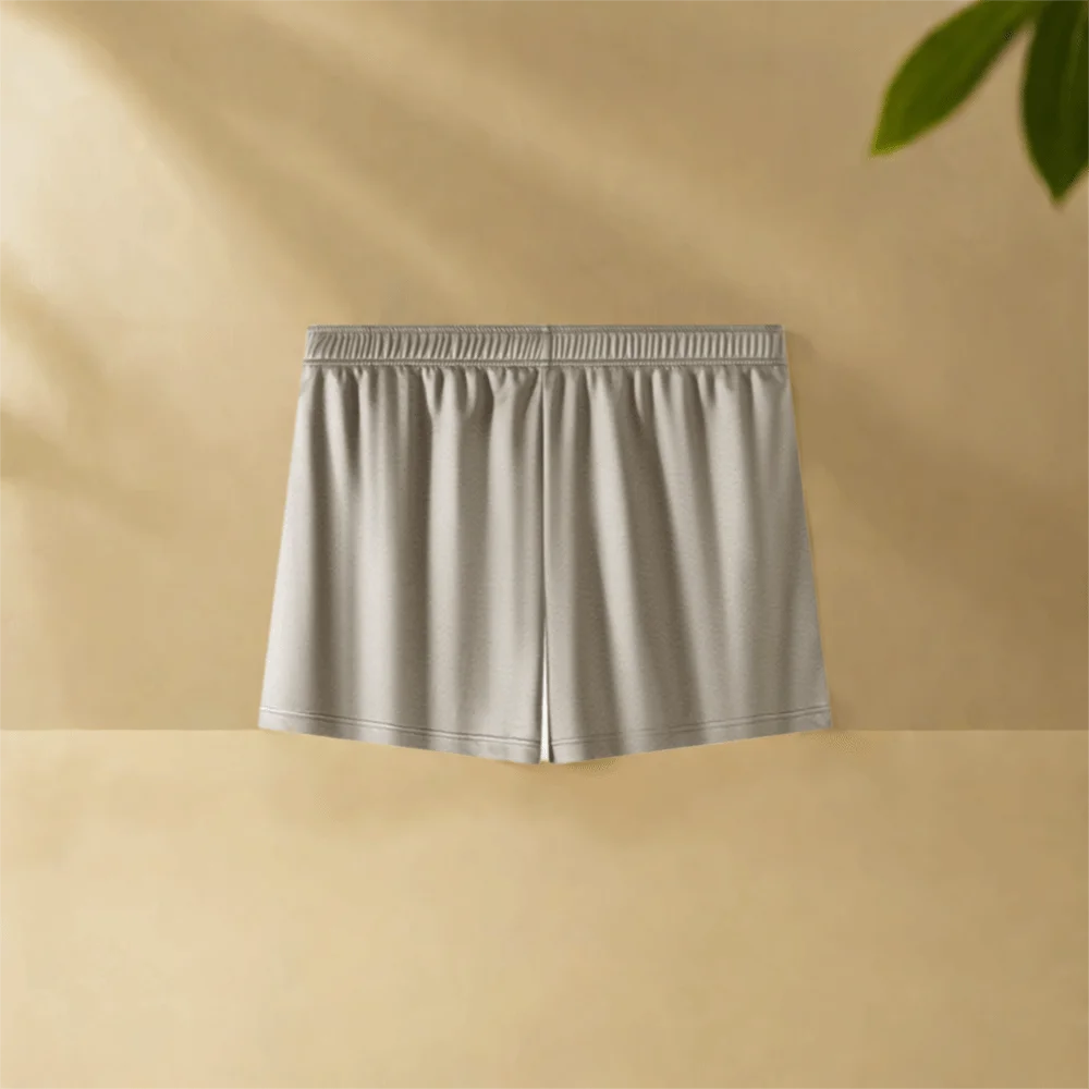 

3Pcs Comfortable Plus Size Men's Boxer Briefs Mid Waist Seamless Underwear for Man Lingerie Elastic Stain Silk Panties Gifts
