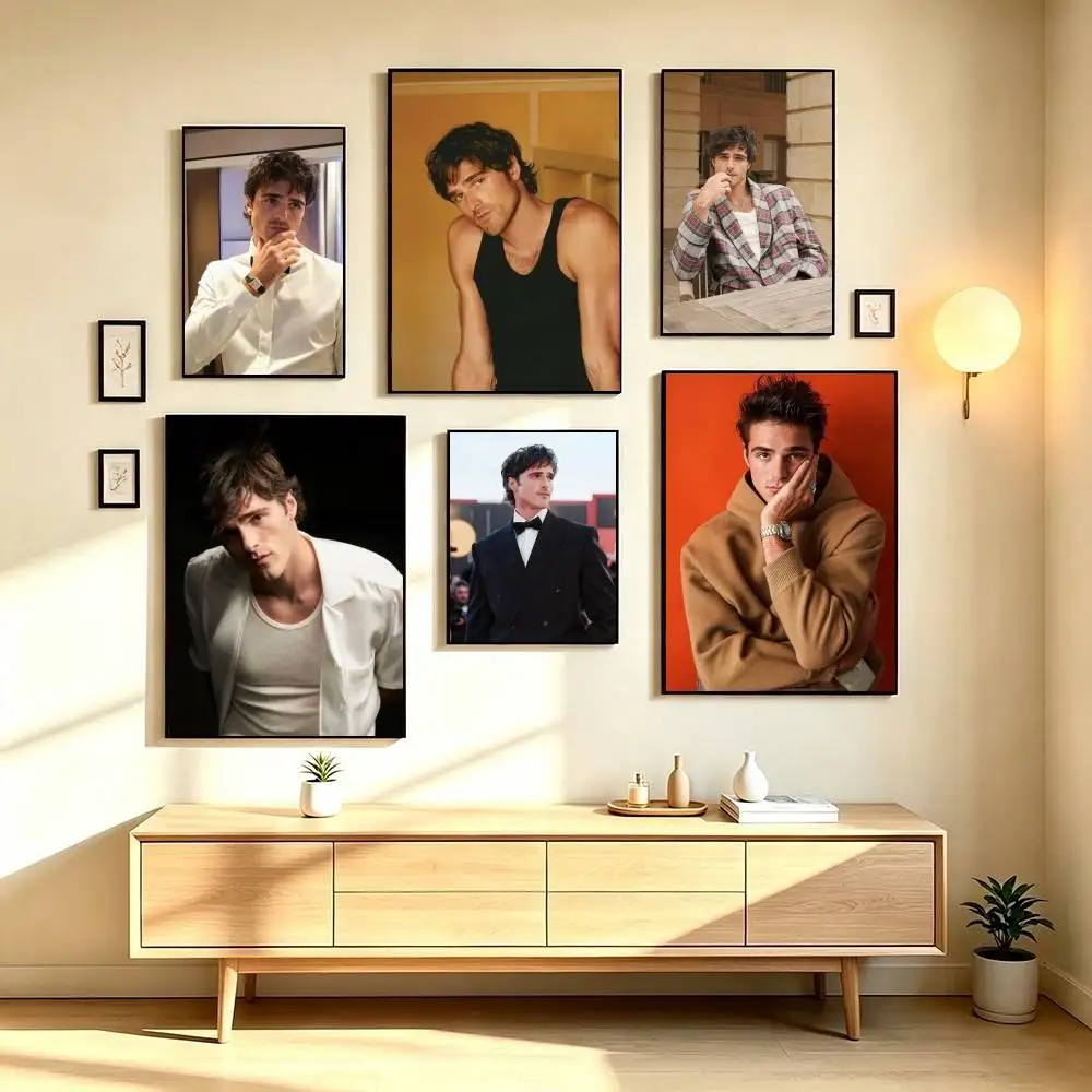 J-Jacob Elordi Actor Poster Waterproof Wall Art Sticker For Bar Living Room Vintage Decor High Quality Print Gift