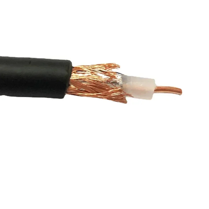 5/10/20/30m 50-3 RF coaxial cable RG-58 RG58 cable Wires 50ohm communication radio frequency coaxial cable