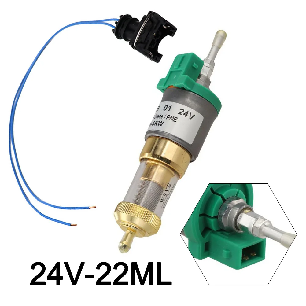 

Электронный импульсный топливный насос для дизельного топлива 24В, металлический корпус, компактный, с эффективным расходом топлива, объем 22 мл/28 мл