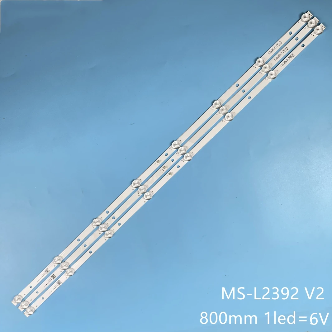 

LED strip for BBK 43LEM-1063/FTS2C 43LEX-7169 43Z1-4319N PTV43SN04Y LED-4328T2 LE4319 MS-L2392 V2 JL.D43042330-006AS-M