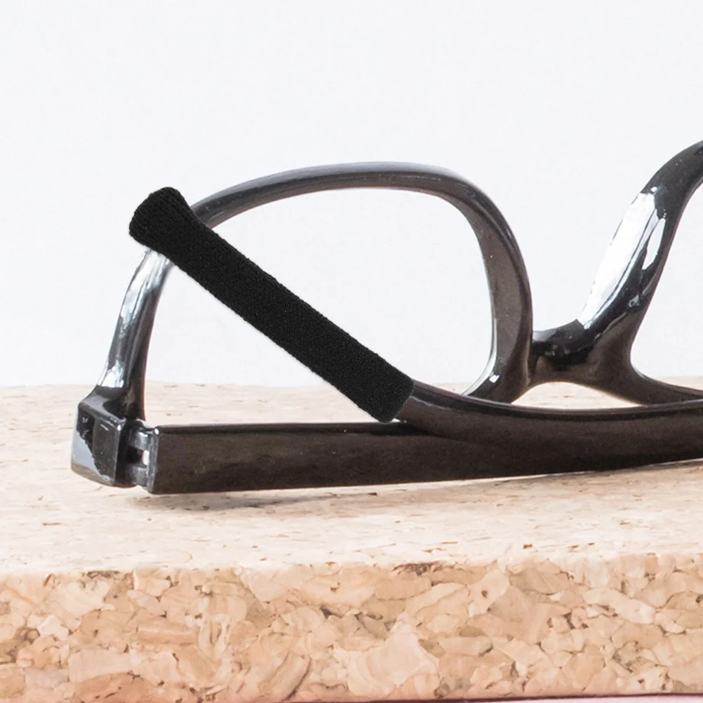 

6pcs Eyeglass Arm Sleeves Anti-Slip Glasses Leg Covers Comfortable Temple Tips For Eyewear Repair Durable Grips Safety Eyewear