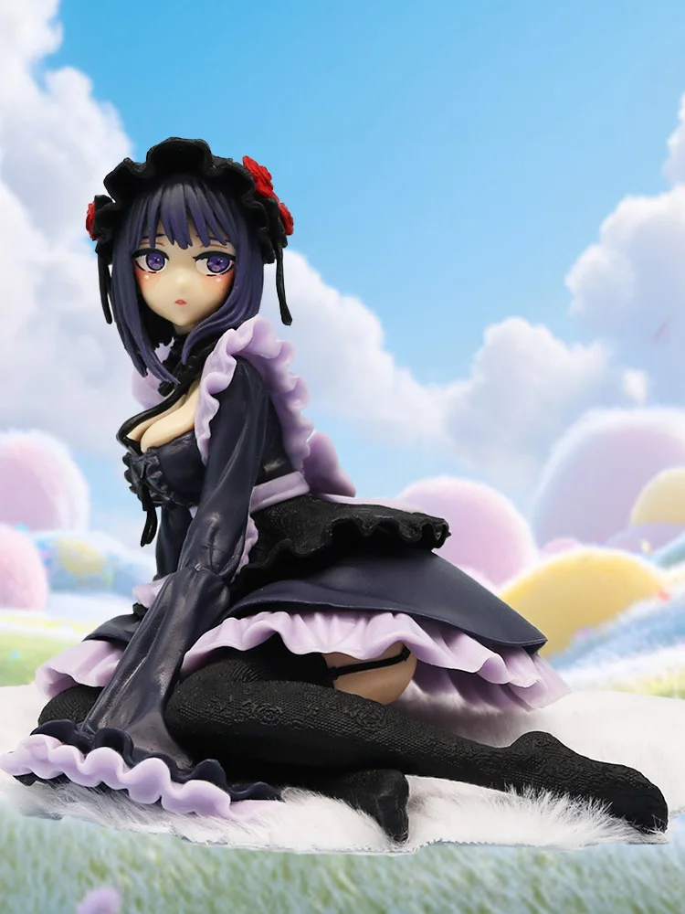 2 Arten My Dress-Up Darling Anime-Figur Schwarzes Dienstmädchen-Outfit Kitagawa Marin Actionfigur Shizuku Kuroe Figurine Sammlungsmodell