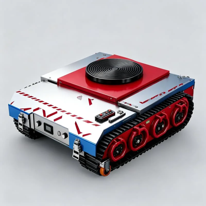 Stepless Speed Control Electric Machinery Skate 20T Remote For Workshop Precise Heavy Load Positioning Customized
