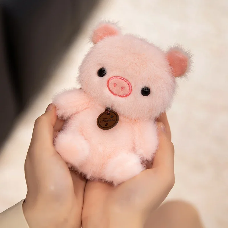 Offre spéciale arôme Animal en peluche pendentifs dessin animé renard Panda paresseux cochon dinosaure jouets mignon porte-clés pendentif sacs décor voiture intérieur