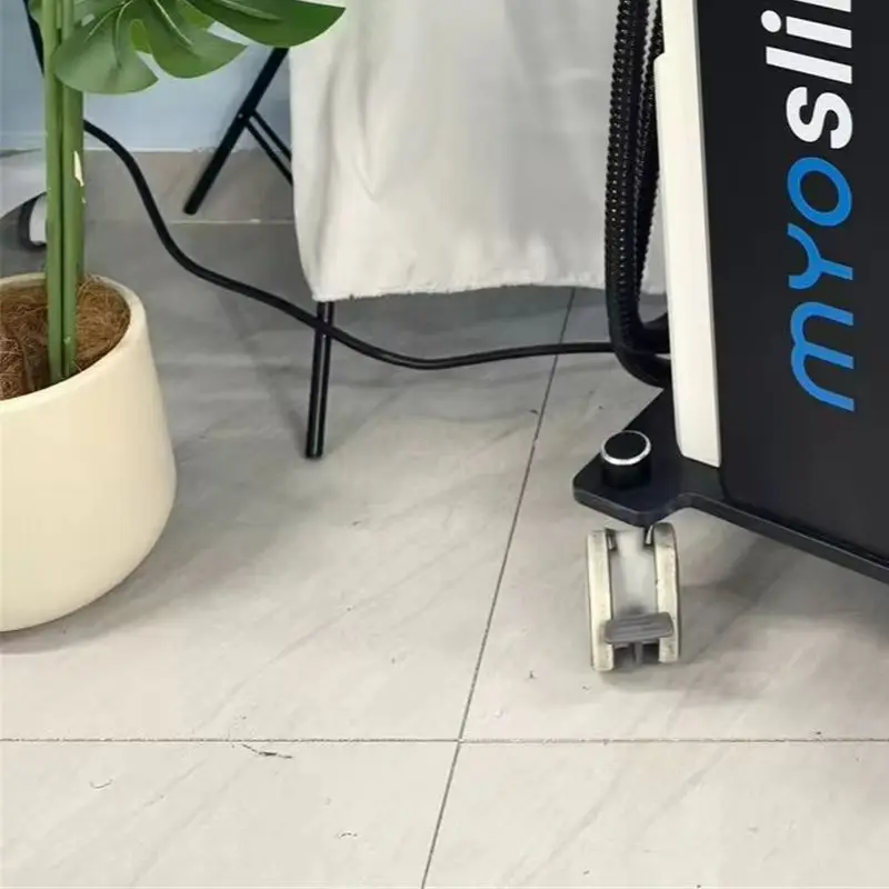 

Электромагнитный аппарат для коррекции фигуры и тренировки мышц MYOslim Best 15 Tesla 200HZ HI-EMT для похудения