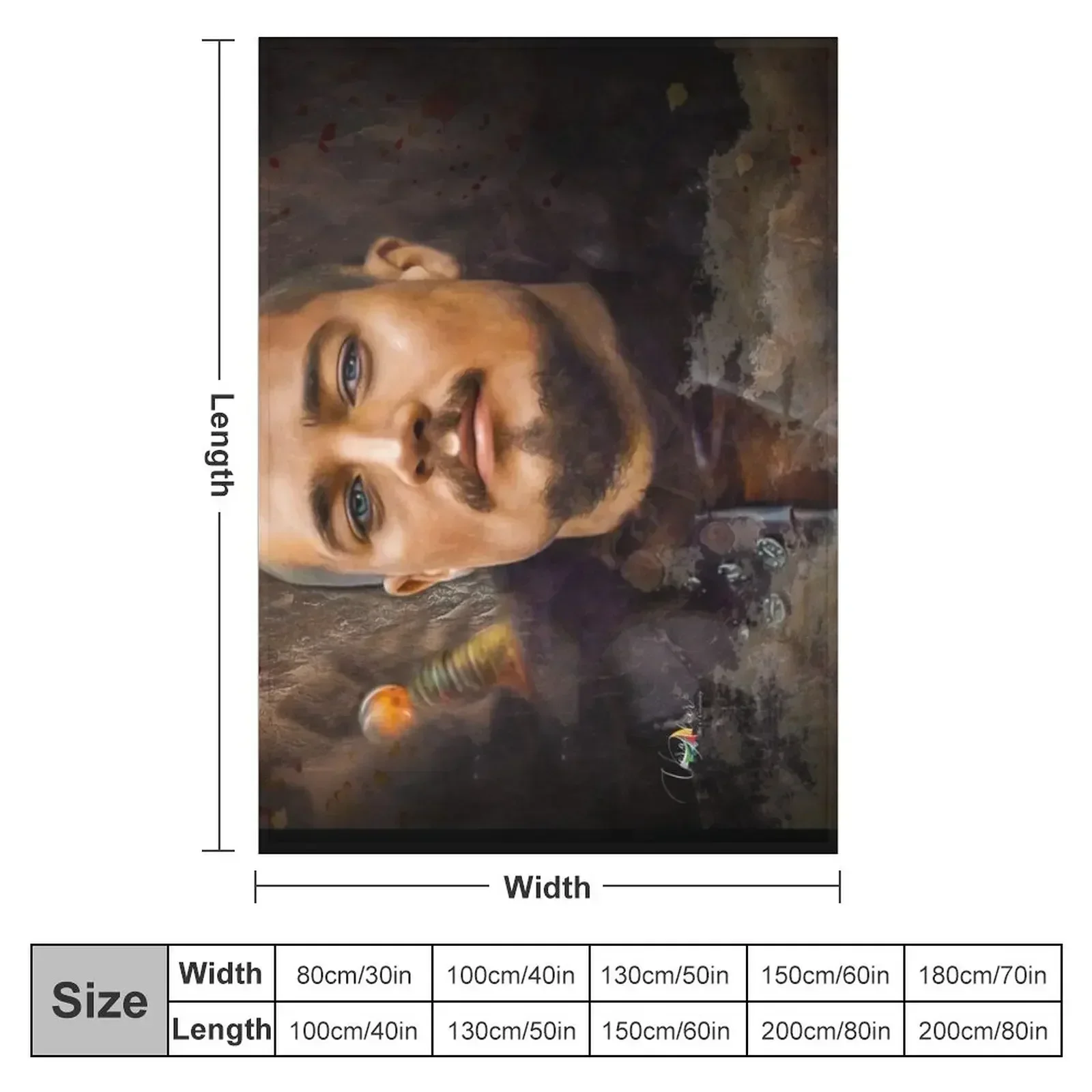 Uhtred Throw Blanket couch cozy soft plush fuzzy picnic outdoor blanket
