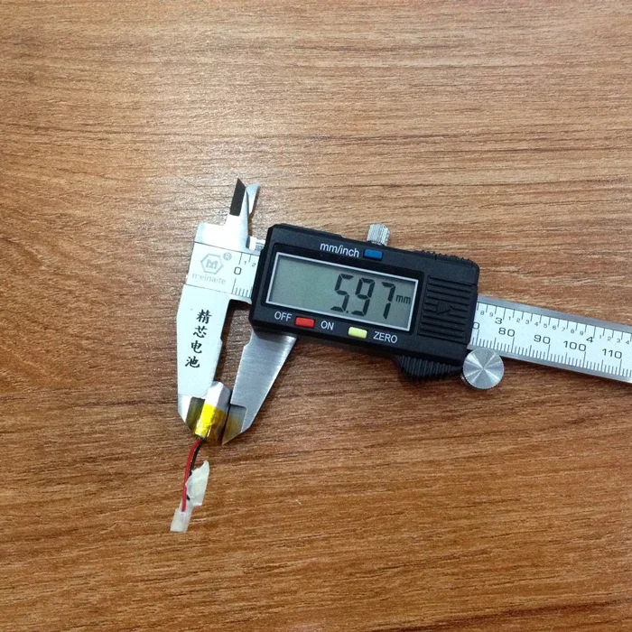 سماعة بلوتوث، ماوس بطارية، بطارية ليثيوم بوليمر 3.7 فولت، 601015   ألعاب صغيرة، معدات صغيرة للأغراض العامة قابلة لإعادة الشحن