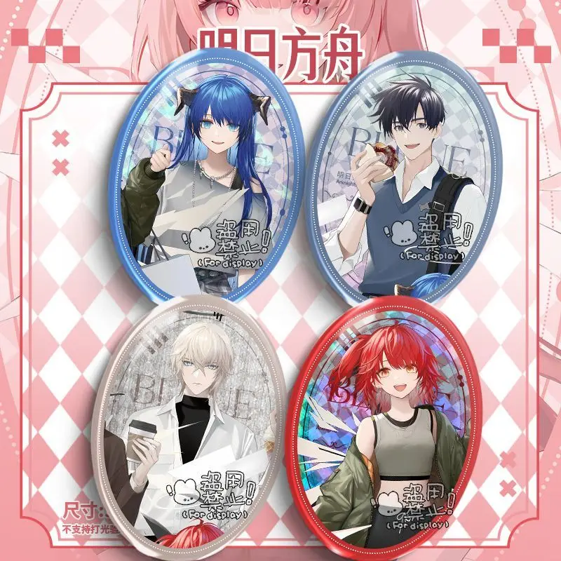 Broches de Anime Arknights, Mostima, Fiammetta, Insider, Exusiai, Broches Kawaii de Dibujos Animados para Mujer, Accesorios para Bolsos