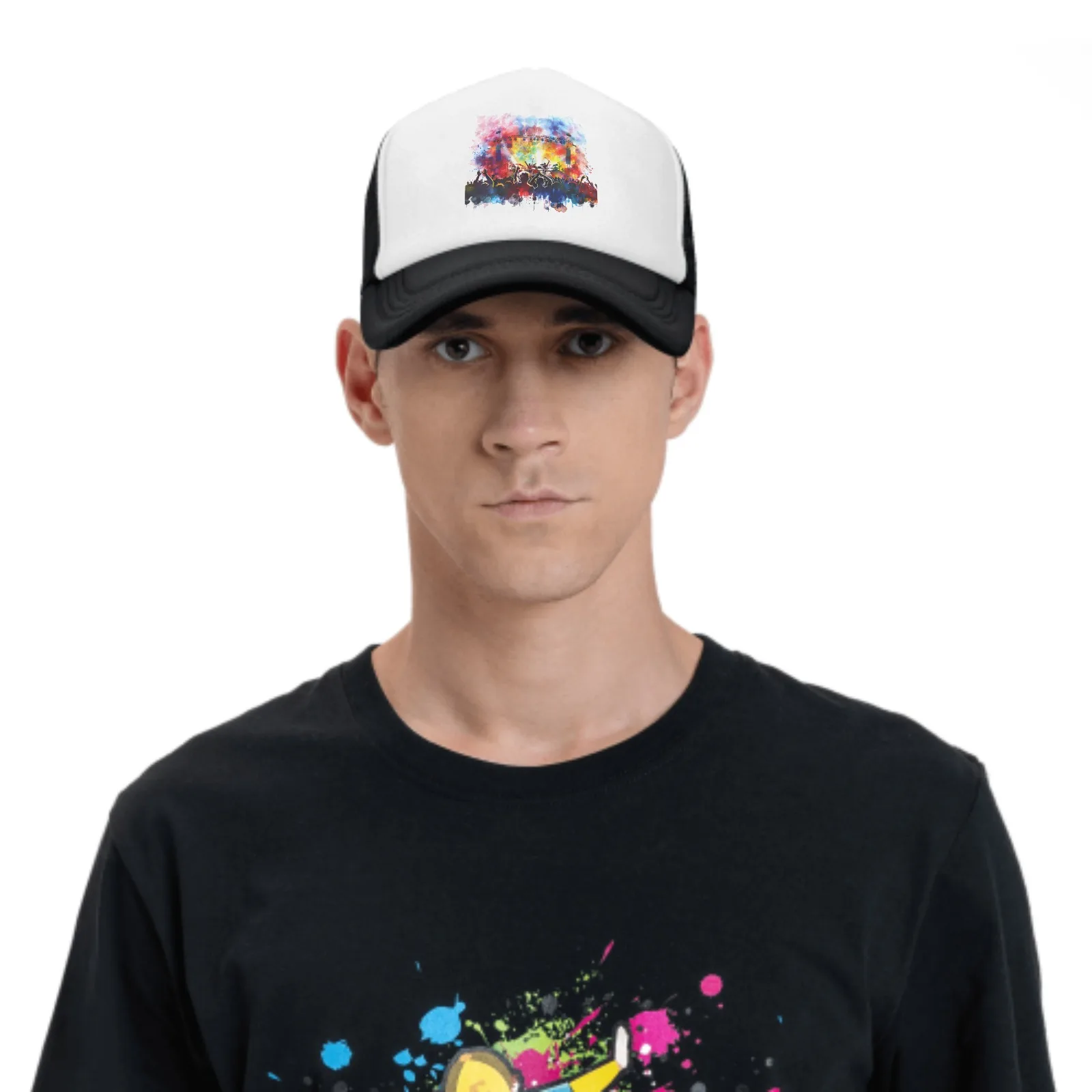 Cappello da Baseball Unisex per Festival di musica cappello estivo regolabile con parasole Hip Hop Streetwear cappelli per camion per la pesca sportiva all'aperto