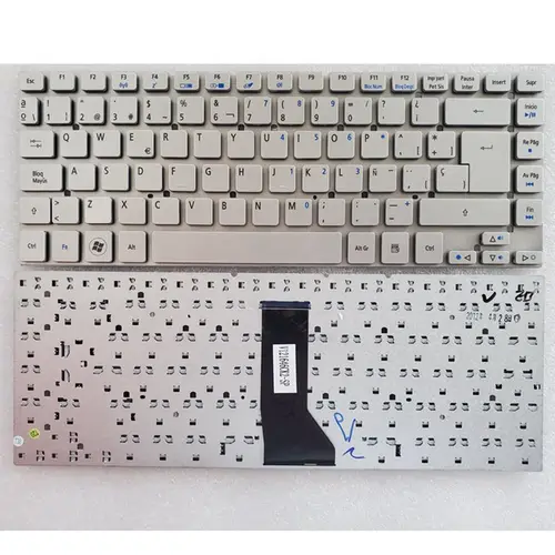 Imagen 2 del producto Teclado BR/EE. UU./español/ruso para Acer MS2343 Z8C EC E1-472G E1-410 P246-M P246-MG P245 P446 ZQN para GATEWAY NV47 NV47H MS2317