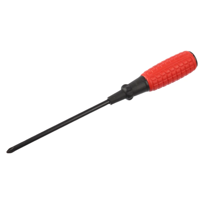 Rubber-coated Anti-slip Handle One-word screwdriver Strong Magnetic Steel Screwdriver 5 Inch