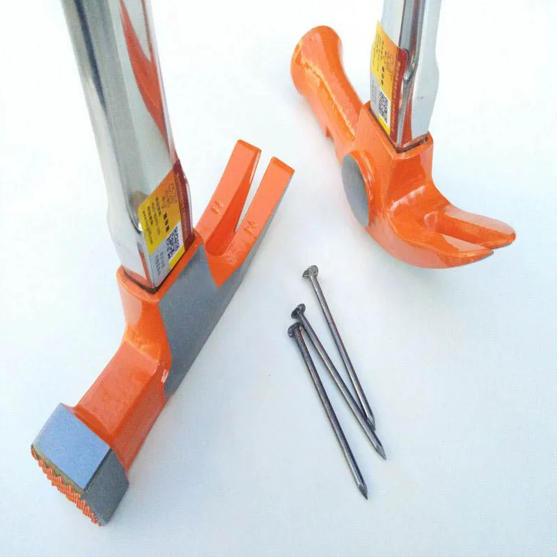 عالية الكربون الصلب مخلب المطرقة النجارة محددة مسمار المطارق المهنية المحمولة قوية المغناطيسي شفط مسمار مخلب المطارق