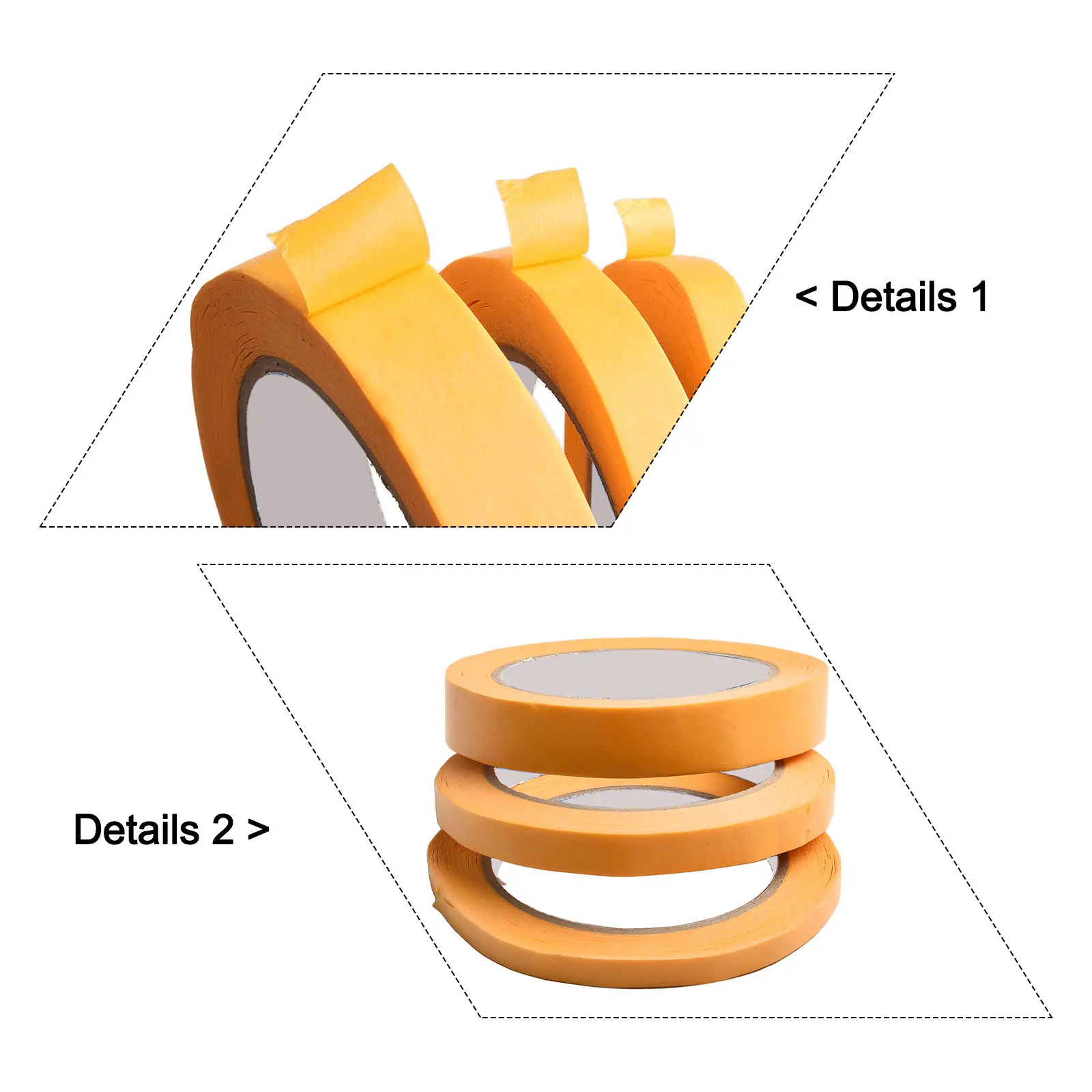 Bass String Clean Tape Guitar Fretboard Stickers Instrument Maintenance 12mm 1 2 Scratch-free Finish Low Tack