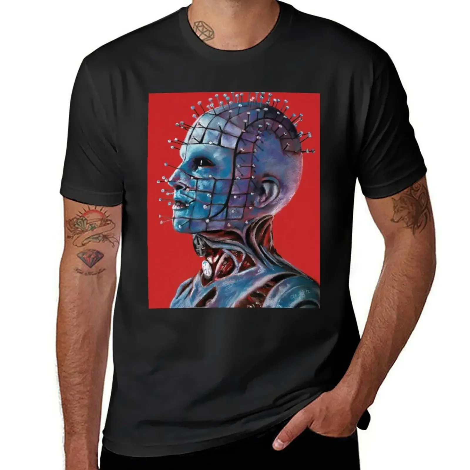 

Hellraiser - Hellpriest T-Shirt plus sizes vintage men t shirt
