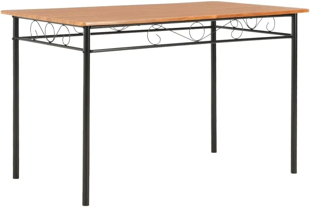Industrial Style Dining Table,Kitchen Table,Breakfast Table,Home Office Desk,Standing Table,Sturdy Desktop,For