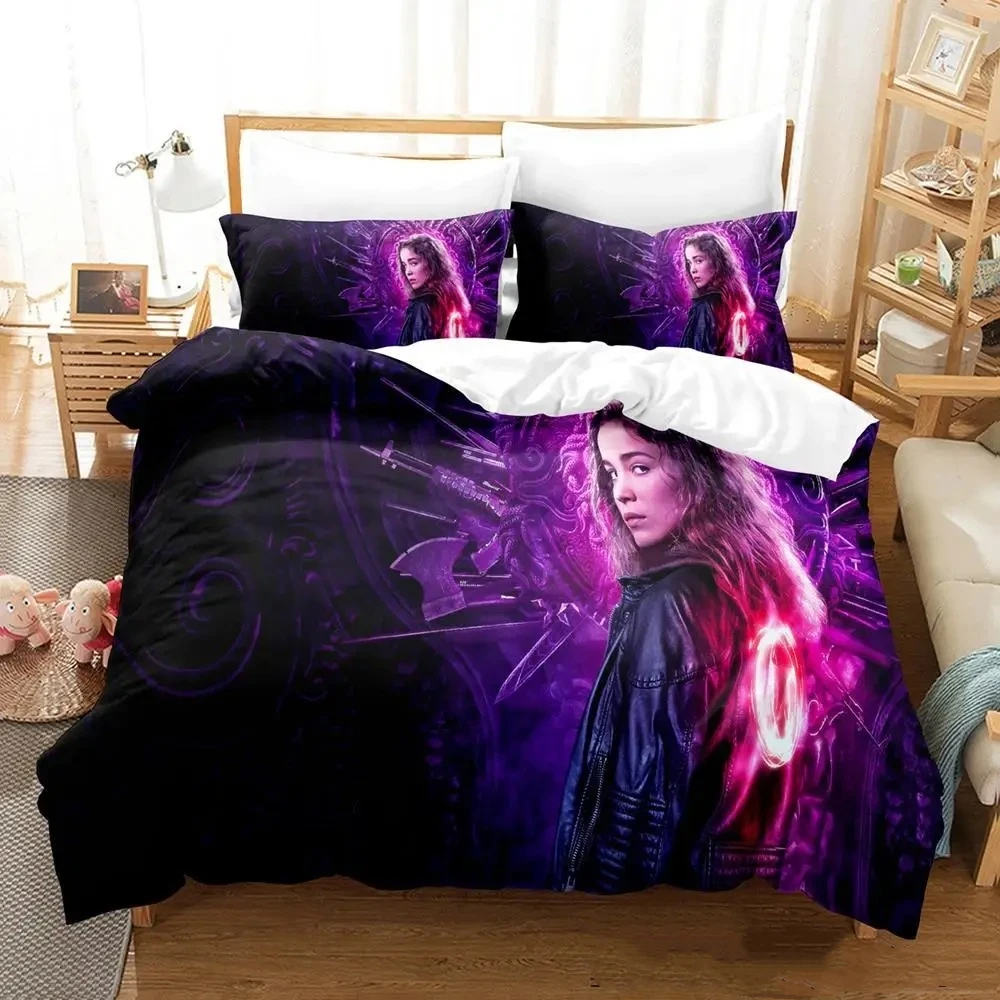 2023 Warrior Nun Bedding Set Single Twin Full Queen King Size Bed Set Adult Kid Bedroom Duvetcover Sets Anime parure de lit Bed