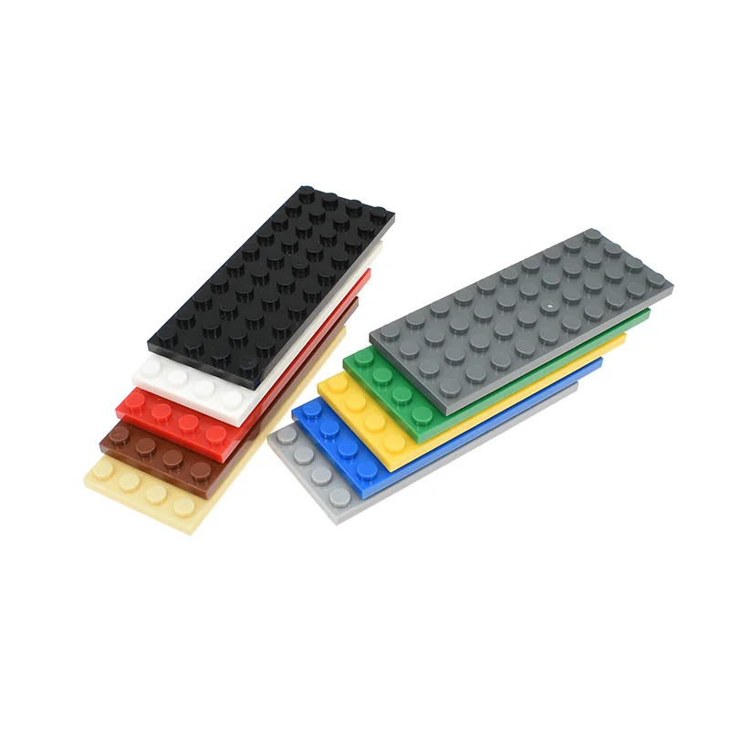 10pcs 4x10 Dots DIY Building Blocks Thin Figures Bricks Educational Creative Toys for Children Size Compatible With 3030