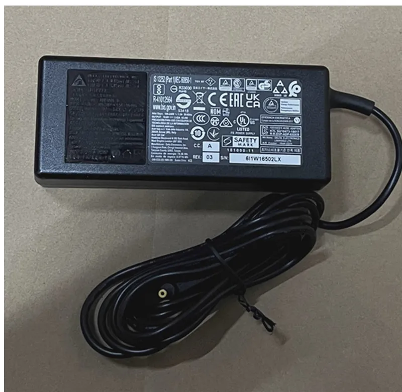 Adaptateur secteur ADP-65DE B Delta 65W 19V 3,42a pour Acer Swift 5 SF514-55T/i7-1165G7 Aspire A315-22G A315-55G A315-55KG, chargeur pour ordinateur portable