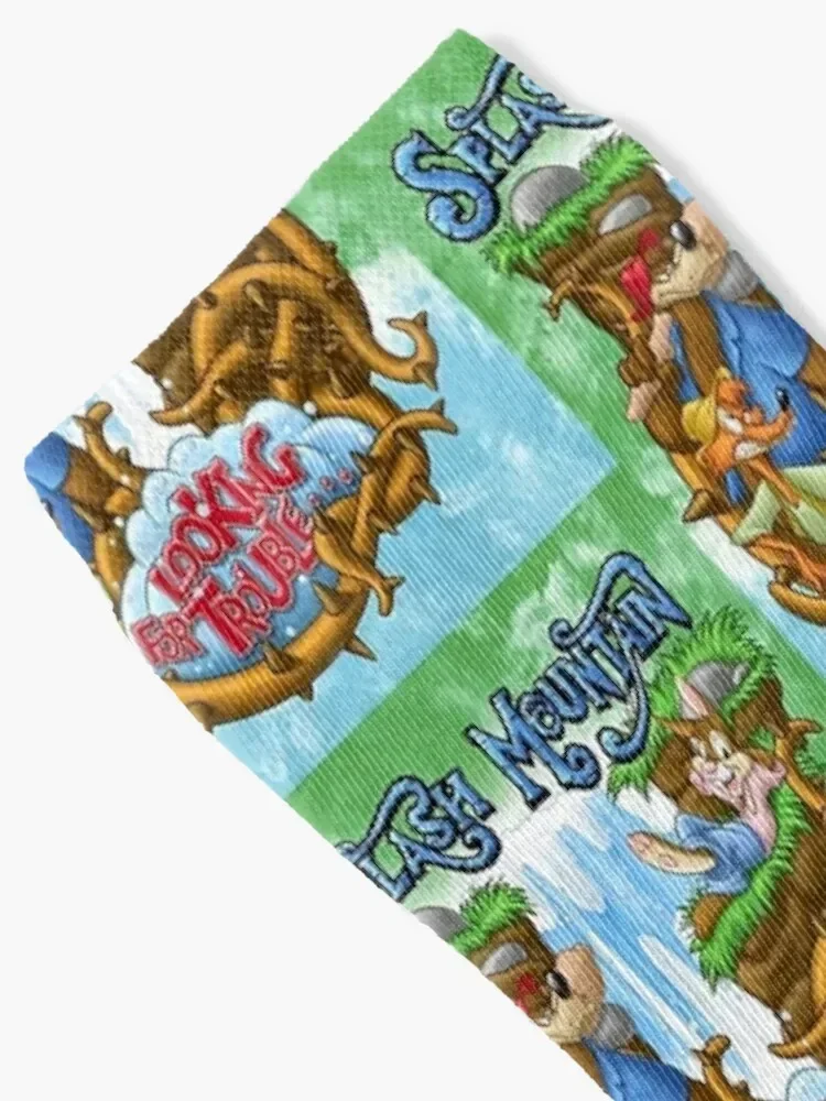 For Looking Trouble - Splash Mountain Playground Socks essential christmas stocking Men's Socks Luxury Women's