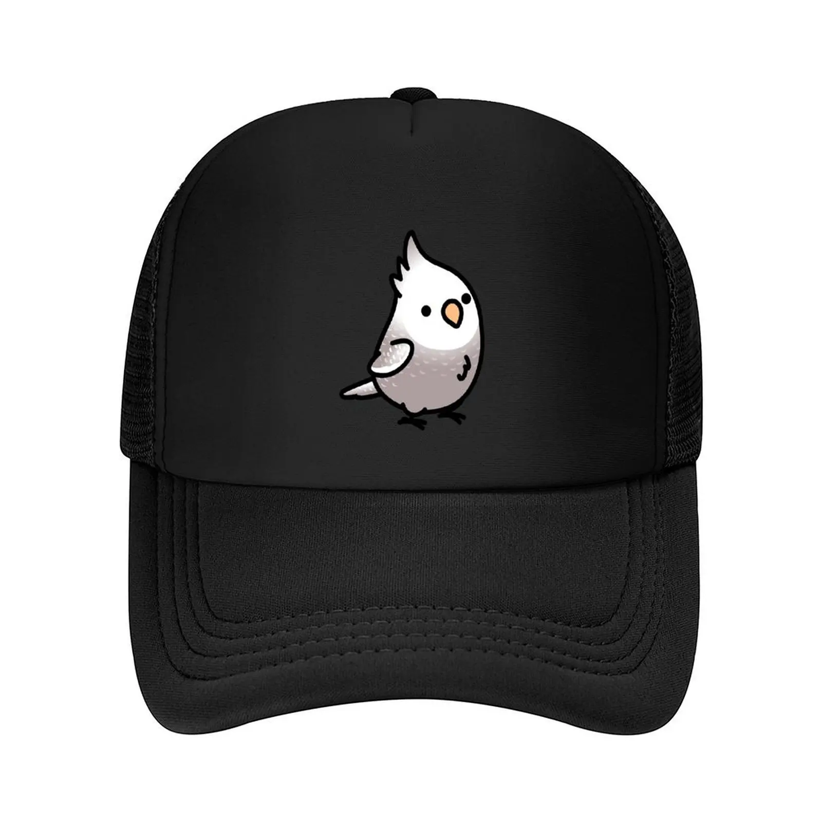 

Chubby White-Faced Cinnamon Pearl Cockatiel Baseball Cap winter hats for men Kids Hat derby hat Women's Hats For The Sun Men's