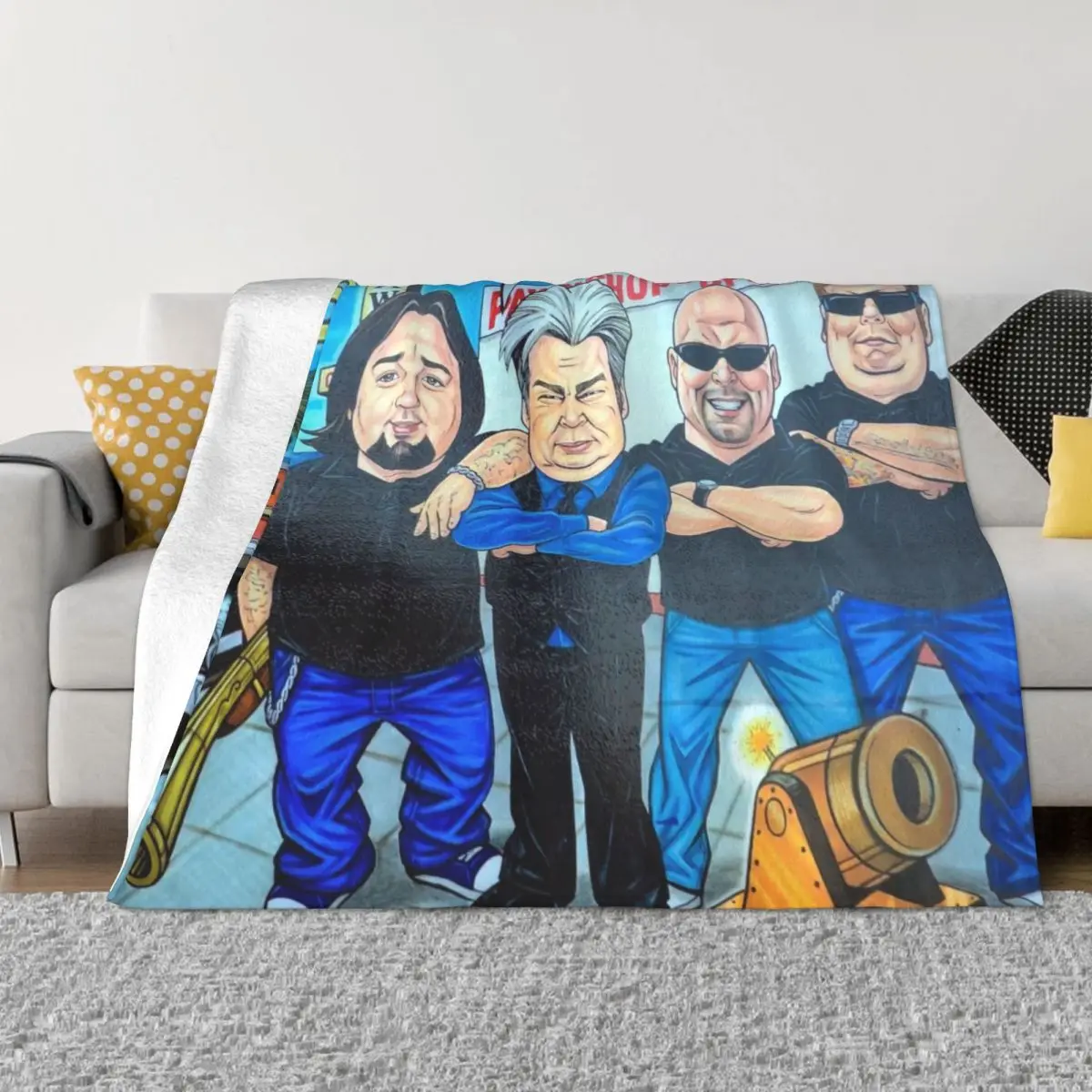 Pawn Stars in Las Vegas Throw Blanket Luxury Brand Winter beds cosplay anime Blankets