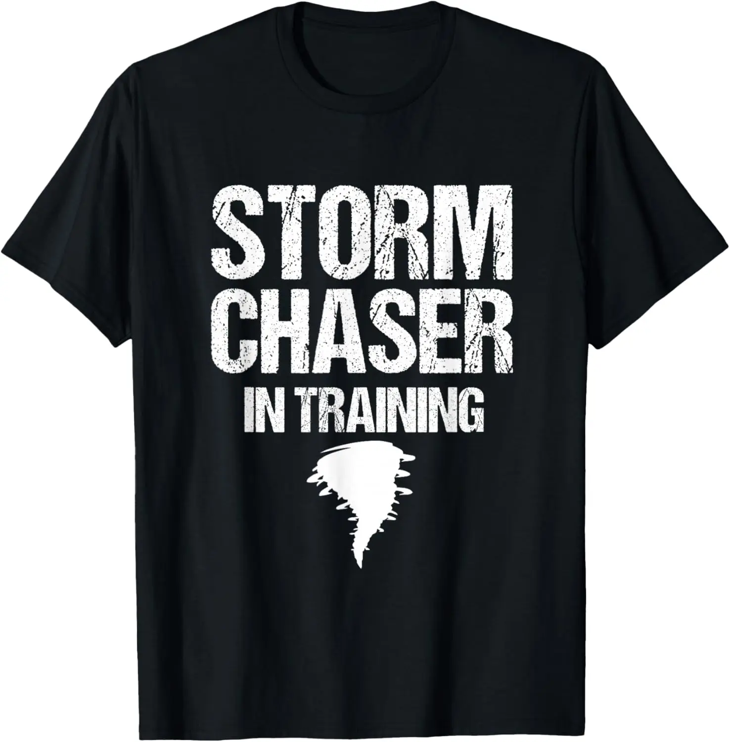 In Training Meteorologist Storm Chaser Weather T-Shirt 100% Cotton Trendy Y2K Short-Sleeve Tee – Soft, Quick-Drying, &