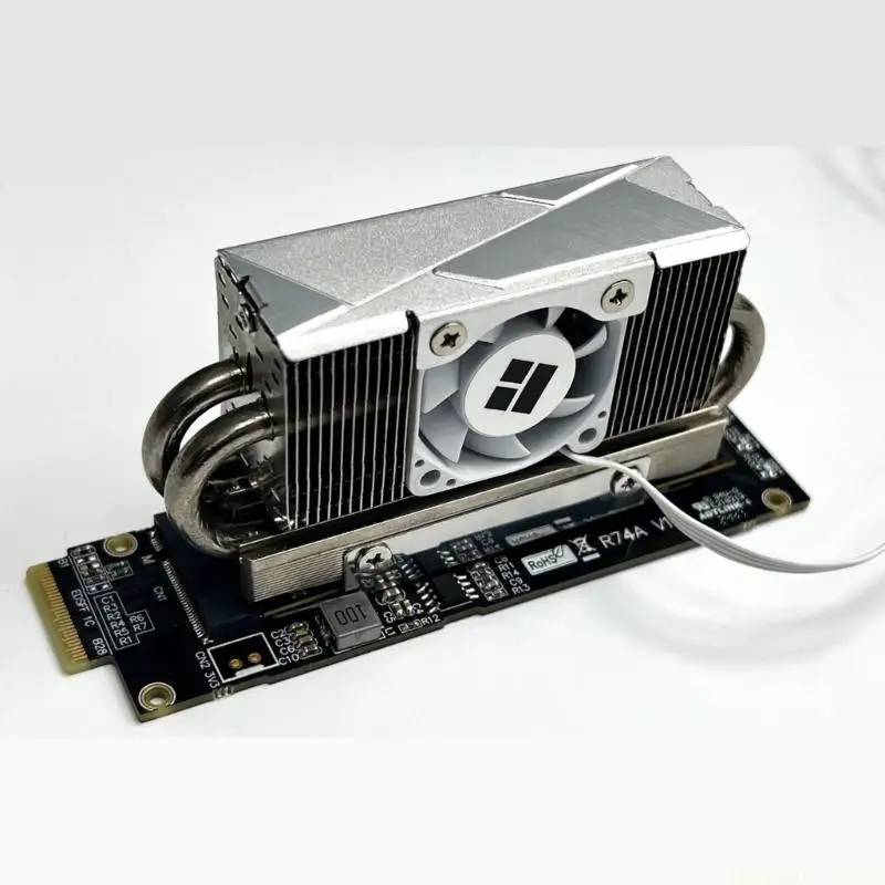 M.2 M Media to EDSFF E1S Card Board for PCIe 5.0 Hardware Use