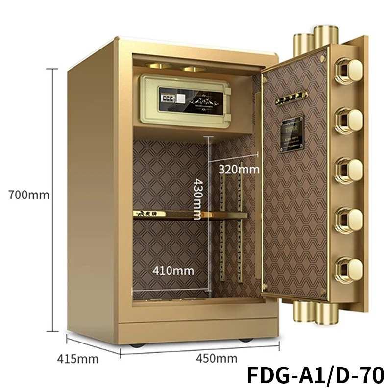 Mechanical lock safe, large safe, home commercial office CSP all steel anti-theft, valuables storage