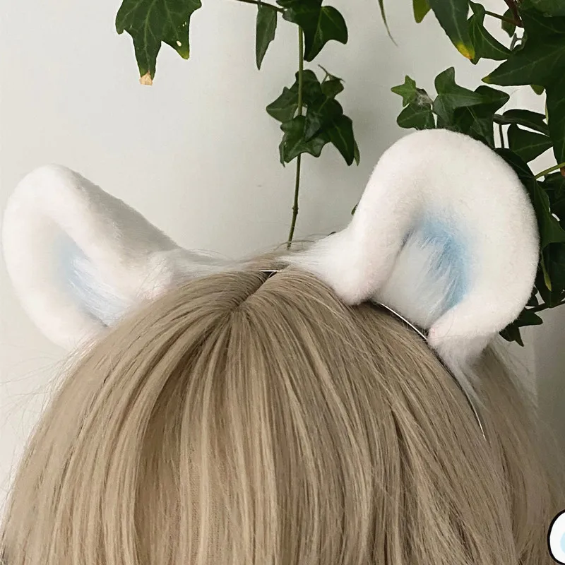 Halloween costume accessories custom flying squirrel mouse ear headwear simulation cat ear headwear headband women's hair clip