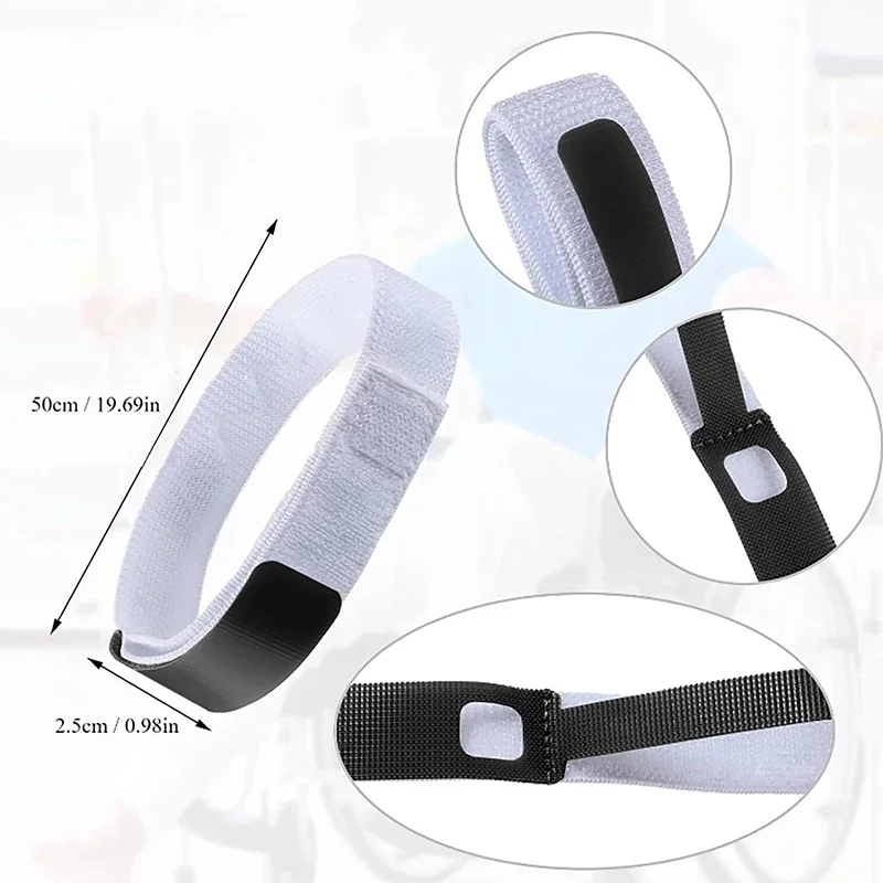 Adjustable Anti-Slip Catheter Leg Strap Urinary Drainage Tube Holder Reusable Breathable Urine Bag Leg Fixation Band
