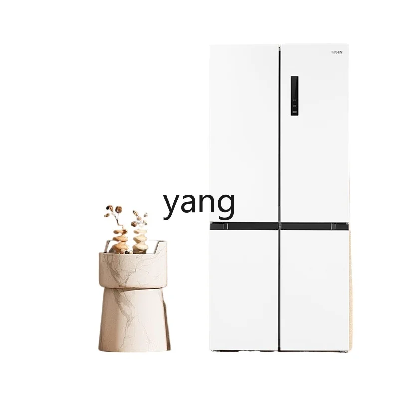 

YJQ dual system double circulation cross folio four door refrigerator first-class energy efficiency air cooling frost-free