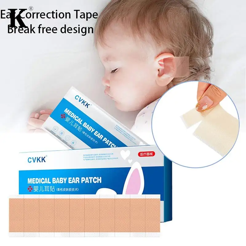 Baby Auricle Patch Ear Correction Tape Ear Cleaning Tool Kit Newborn Baby Ear Aesthetic Corrector Child Baby Raised Ear Patch