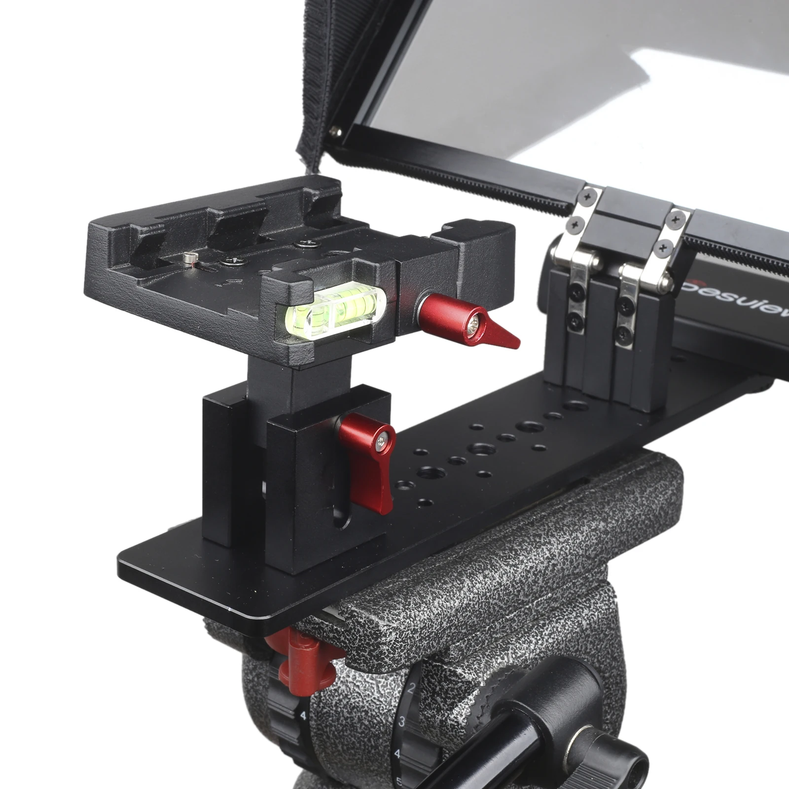 T12 Teleprompter portátil para Smartphone, Tablet, Câmera DSLR, Gravação de Vídeo, Transmissão ao Vivo, Controle Remoto