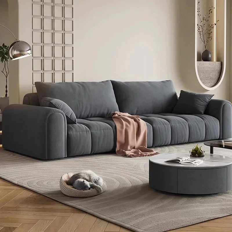 Sofá Puff para sala de estar, mueble cómodo y reclinable de lujo, elegante y moderno, muebles japoneses para relajarse, Woonkamer Banken