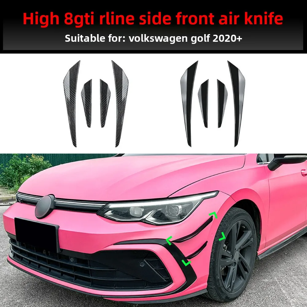 

For 2020 + Volkswagen Golf 8 High 8 MK8 Standard GTI Rline Front Air Knife Modification