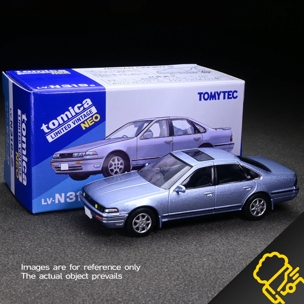 In Stock 1: 64 N319a Cefiro alloy car model die-cast static car model, creative decorative item, holiday gift