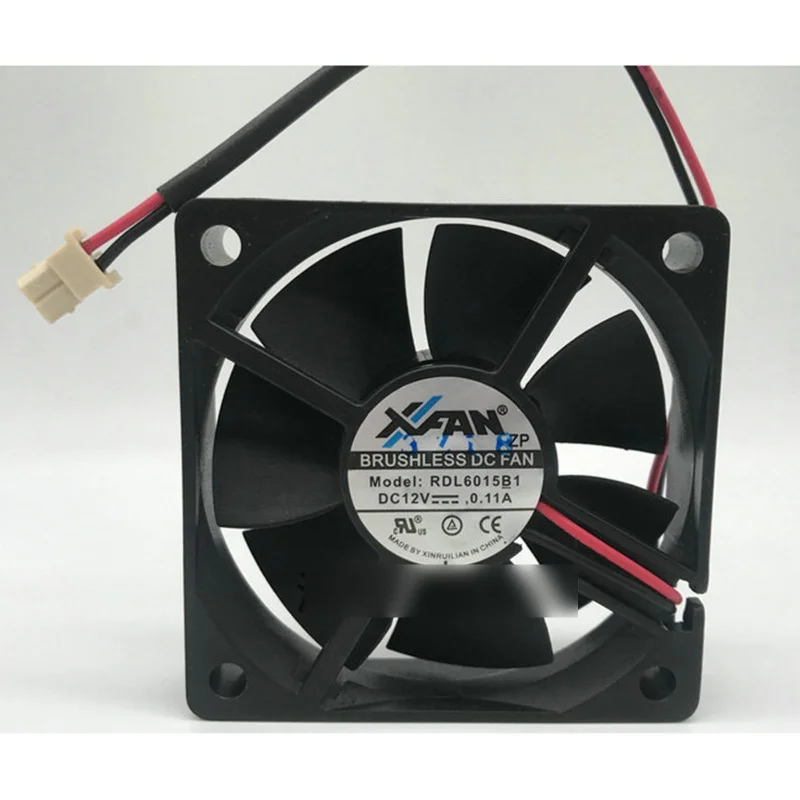 

Новый вентилятор охлаждения XFAN RDL6015B1 DC12V 0.11A, 2-проводной # QW