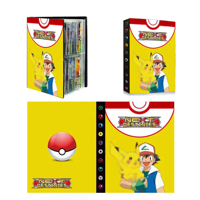 300styles 240Pcs Album Pokemon Cards Album Book Cartoon Anime Charizard Game Card VMAX GX EX Holder Folder Kid Cool Toy Gift