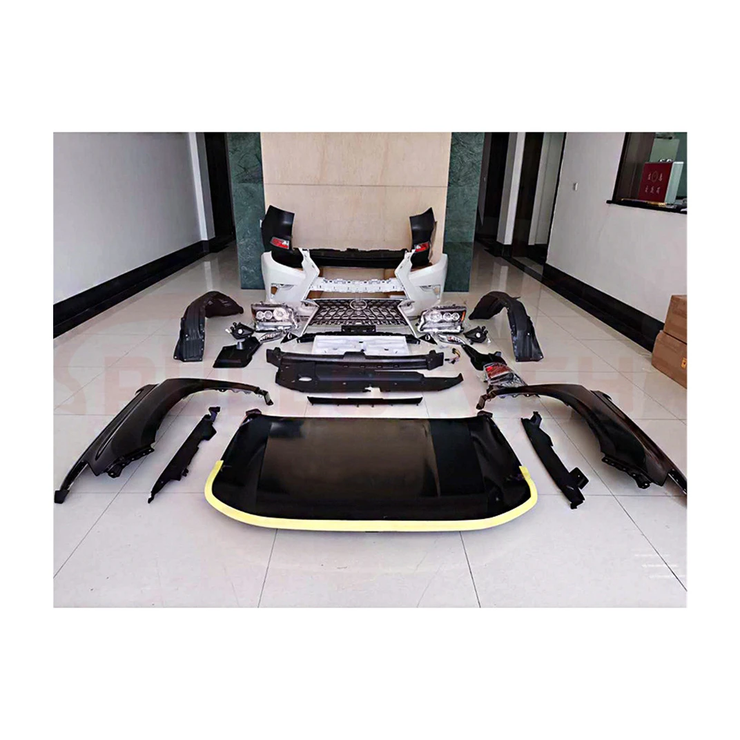 

Body Kit Include Front and Rear Bumper with Grille and Headlight for Toyota Prado 2010-2019 Change to LEXUS GX460 2018-2020
