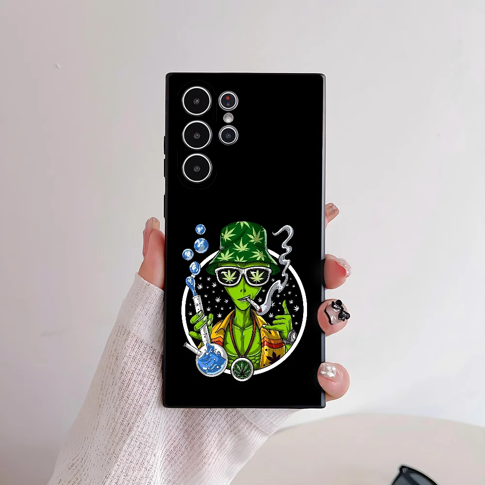 

A-Alien movie classic Phone Case For Samsung Galaxy S25 S24 S22 S23 Ultra S21 S20 Plus 5G Frosted Non-Slip Full Cover Soft Case