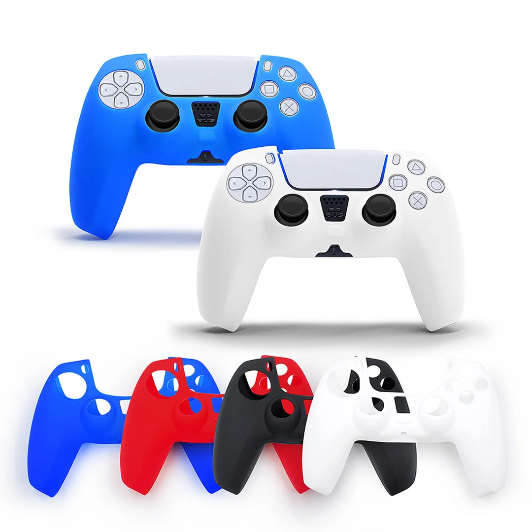 

2025 PS5 Handle Silicone Protective Cover For Playstation 5 Controller Game Handle Accessories Silicone Shell Protective Cover