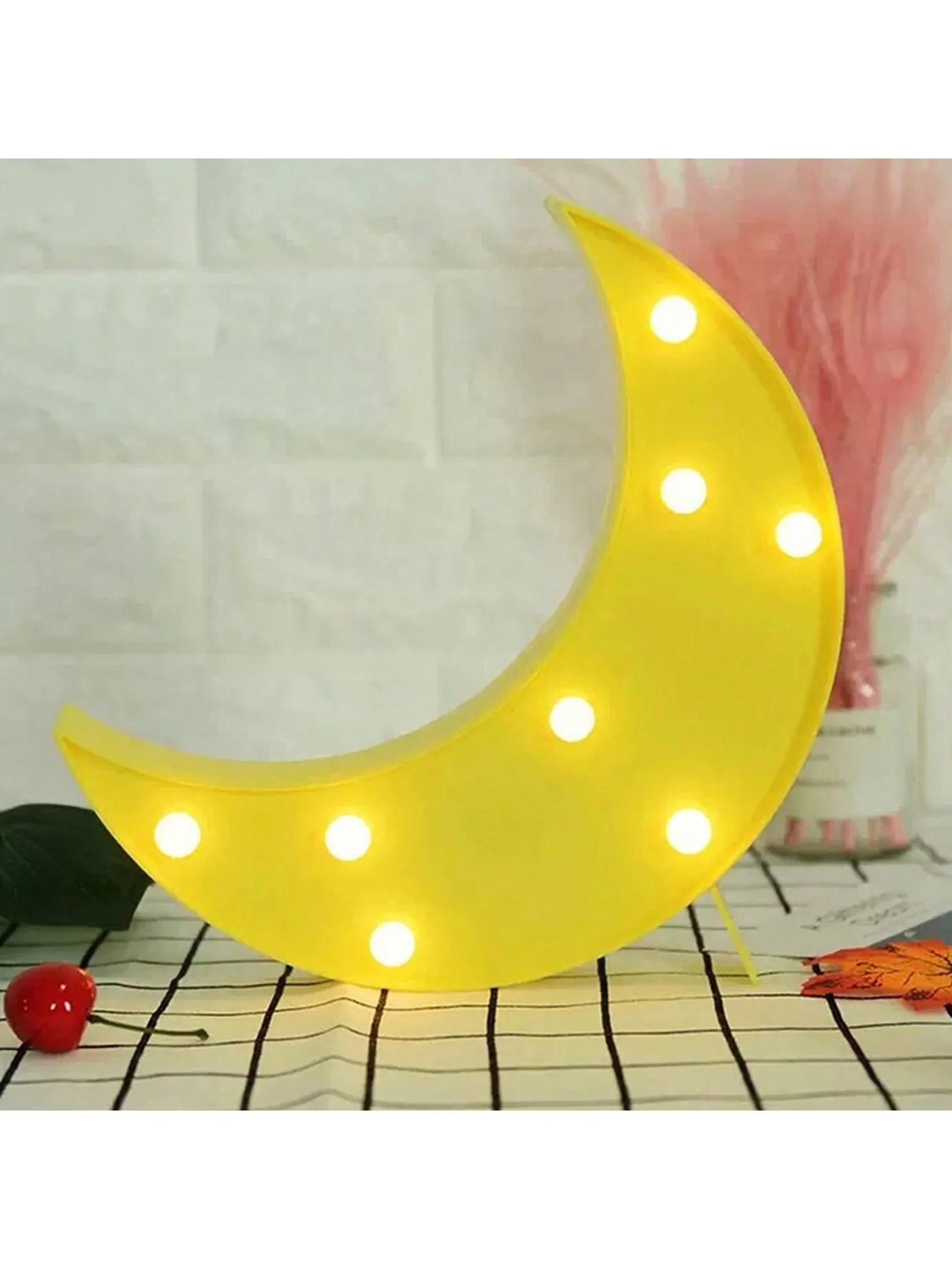 أضواء الليل الزخرفية، ضوء سرادق، ضوء الليل الزخرفية على شكل نجمة القمر، أضواء LED على شكل هلال القمر والسحابة والنجمة سرادق لـ Roo