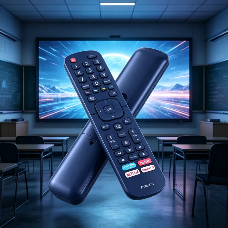 

TV Remote Control for Hisense EN2BI27H H65B7300 H43B7100 H43B7120 H43B7300 H50B7100 H65B7100 EN2BS27H R50B7120UK