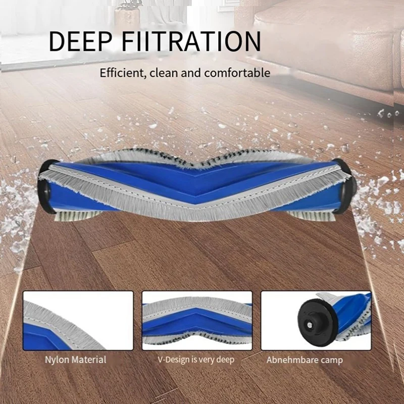 掃除機用アクセサリーecovacs deebotロボット掃除機,メインブラシ,ダストバッグ,t30,t30 max,t30 proの交換セット